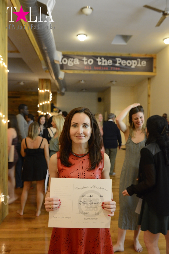 Неофициальная часть выпускного вечера тренеров Виньяса-Йоги в Нью-Йорк-Сити 2016