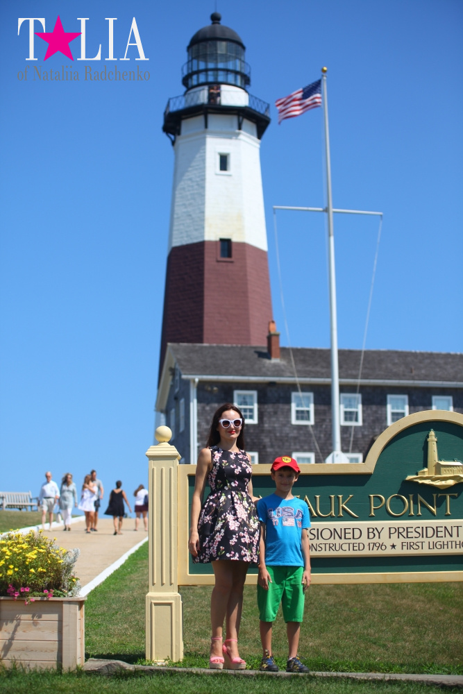 Маяк Монток на Лонг Айленде (Montauk Lighthouse), штат Нью-Йорк, США