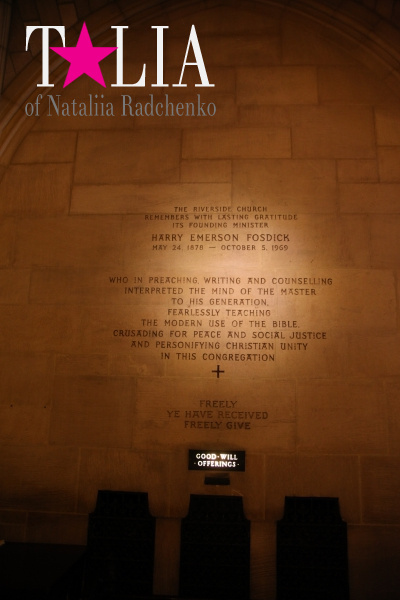 Церковь Риверсайд в Нью-Йорке (The Riverside Church in New-York)