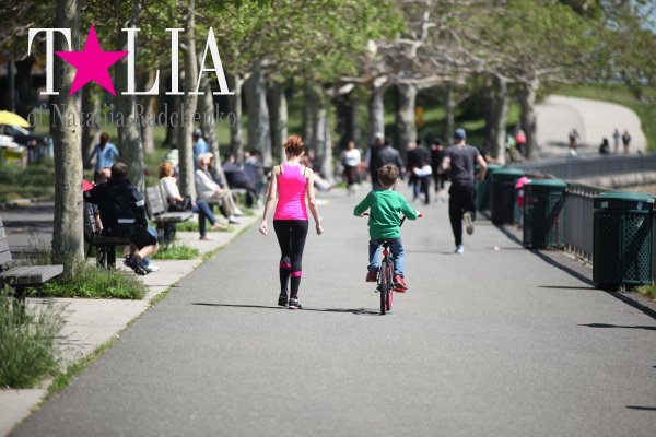 Набережная Бей Риджа и наша маленькая спортивная фотосессия!