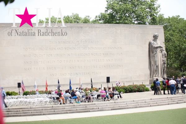 В Бруклине вспоминали тех, кто погиб во Второй Мировой Войне 1941-1945.