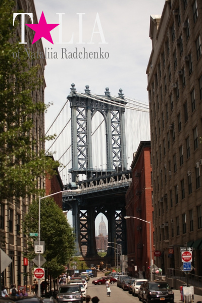 Манхэттенский мост, вид с Бруклина.
