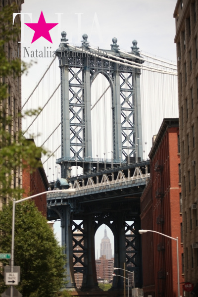 Манхэттенский мост, вид с Бруклина.