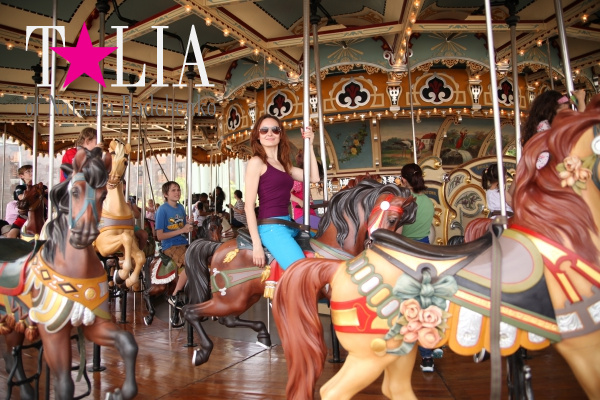 Карусель Джейн, Бруклин Бридж Парк, Нью-Йорк