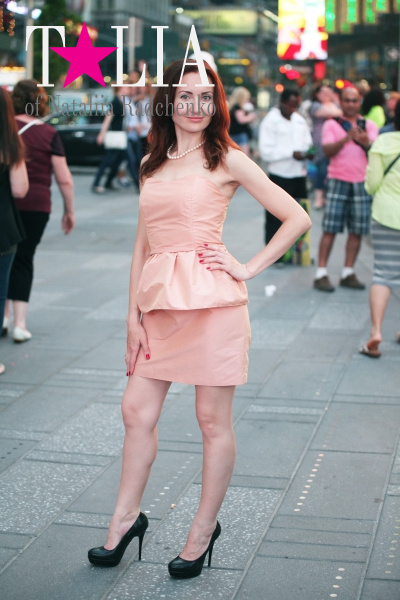 Моя фотосессия на Таймс Сквер