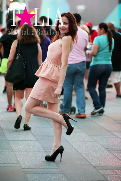 Моя фотосессия на Таймс Сквер