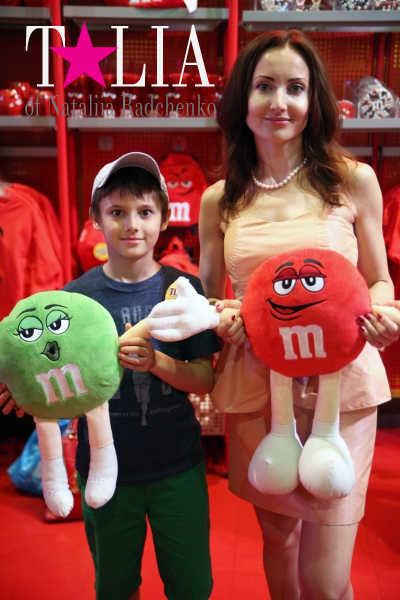 Магазин M&M's на Таймс Сквер в Нью-Йорке