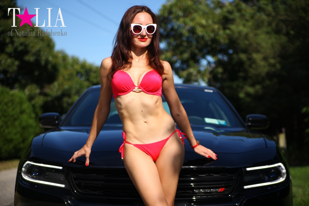 Наша фотосессия с машиной в Хэмптонсе на Лонг Айленде