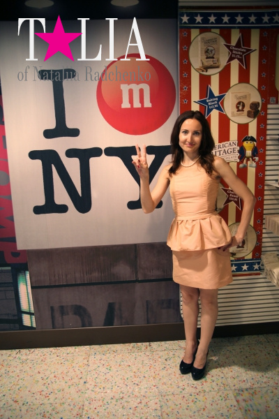 Магазин M&M's на Таймс Сквер в Нью-Йорке