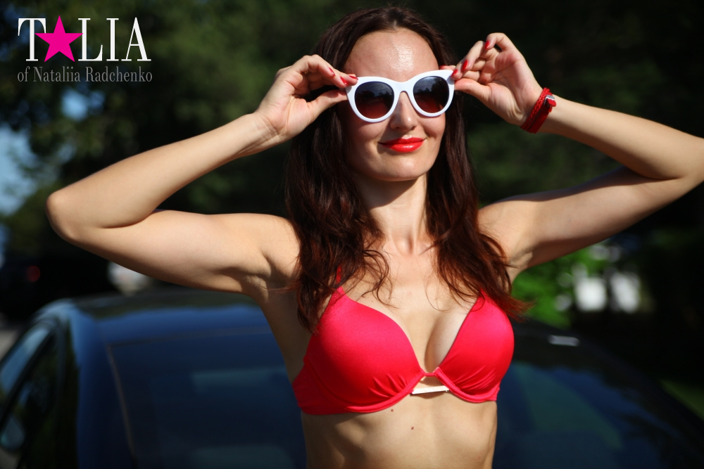 Наша фотосессия с машиной в Хэмптонсе на Лонг Айленде