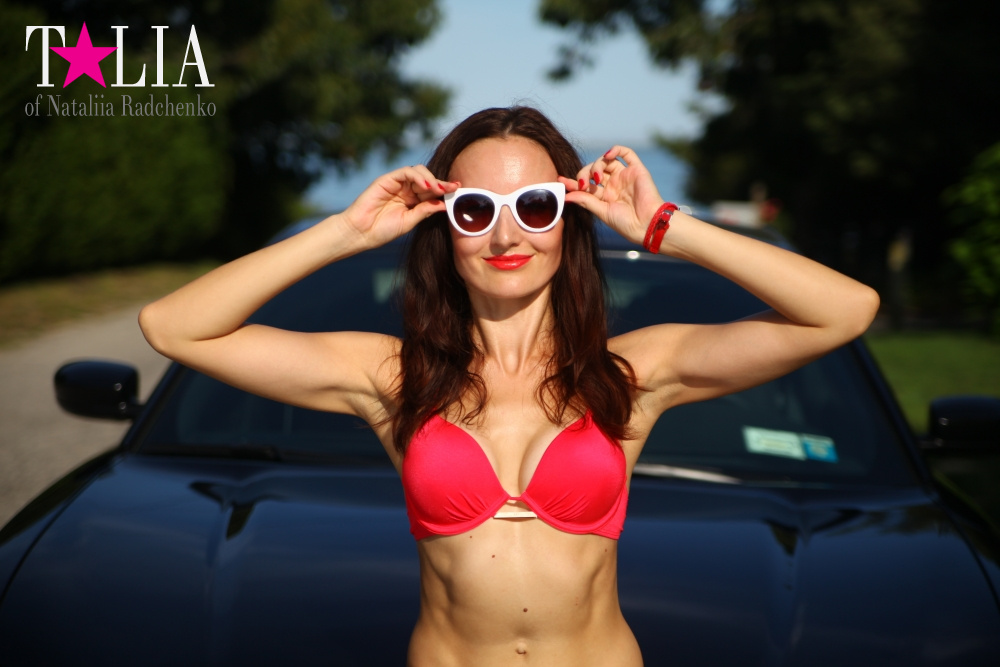 Наша фотосессия с машиной в Хэмптонсе на Лонг Айленде