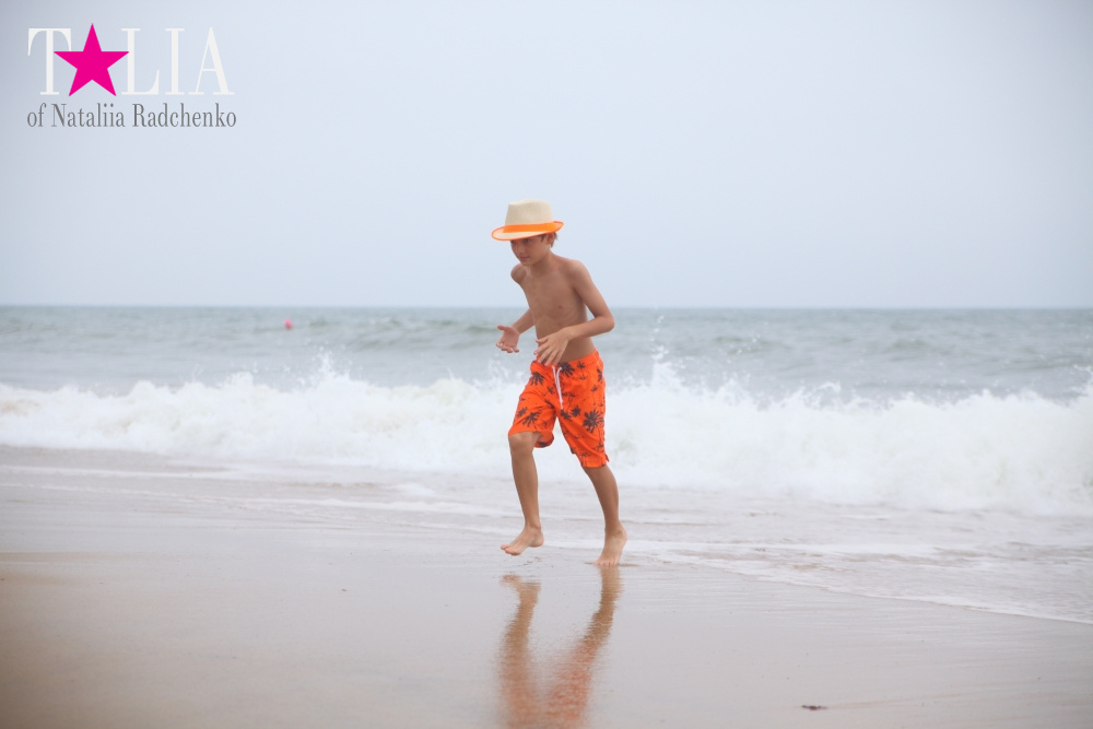 Бабье лето на пляже в Монтоке, штат Нью-Йорк (Indian summer on the beach in Montauk, NY)
