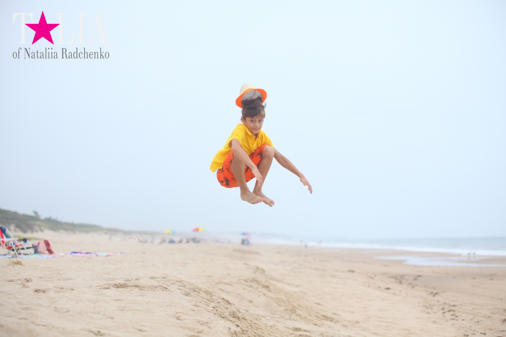 Бабье лето на пляже в Монтоке, штат Нью-Йорк (Indian summer on the beach in Montauk, NY)