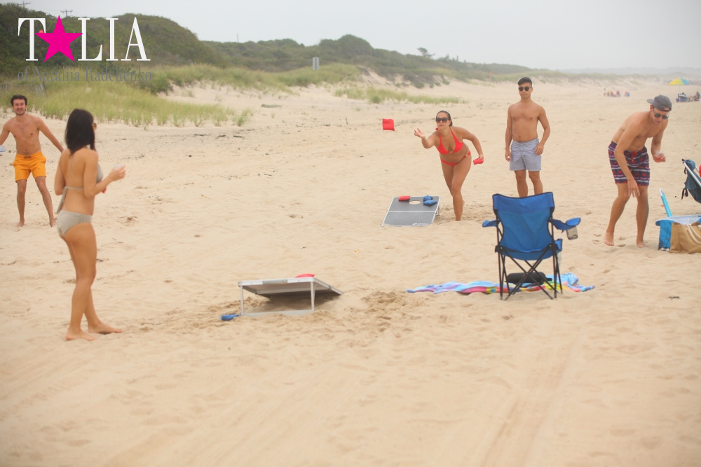 Бабье лето на пляже в Монтоке, штат Нью-Йорк (Indian summer on the beach in Montauk, NY)