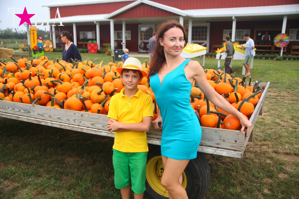 Американское село: фестиваль урожая "HANK'S PUMPKINTOWN, the Hamptons, NY"