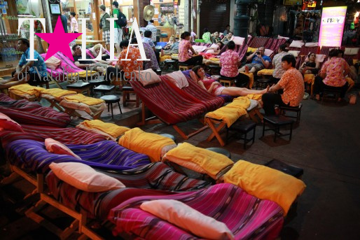 Массажные салоны на Каосан Роуд, Бангкок.