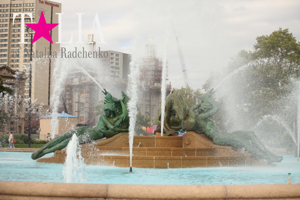 Фонтаны в Филадельфии, Пенсильвания, США