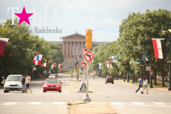 Аллея флагов, Филадельфия, США