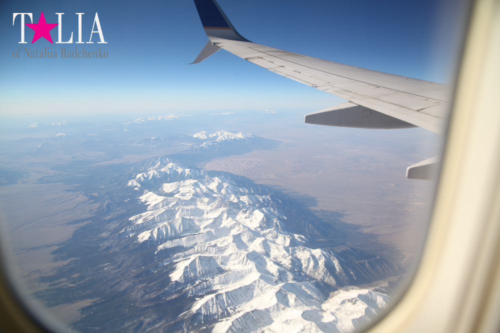 Америка с высоты птичьего полета и эссе на тему - почему я люблю самолеты? А также аэропорт Лас Вегаса