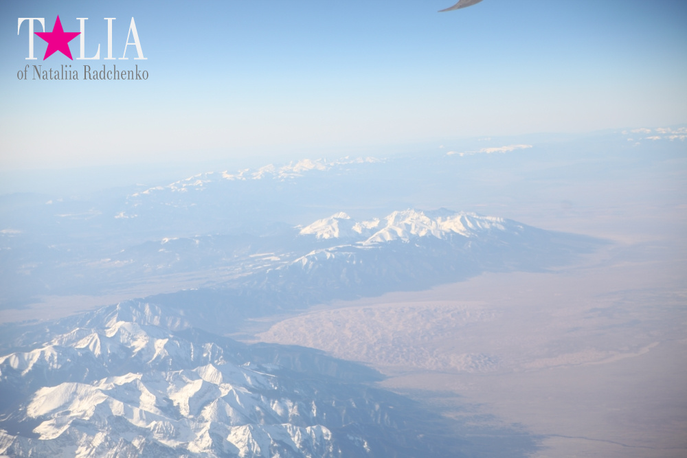 Америка с высоты птичьего полета и эссе на тему - почему я люблю самолеты? А также аэропорт Лас Вегаса