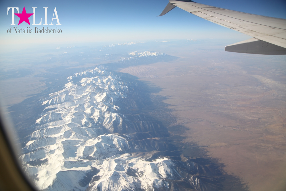 Америка с высоты птичьего полета и эссе на тему - почему я люблю самолеты? А также аэропорт Лас Вегаса