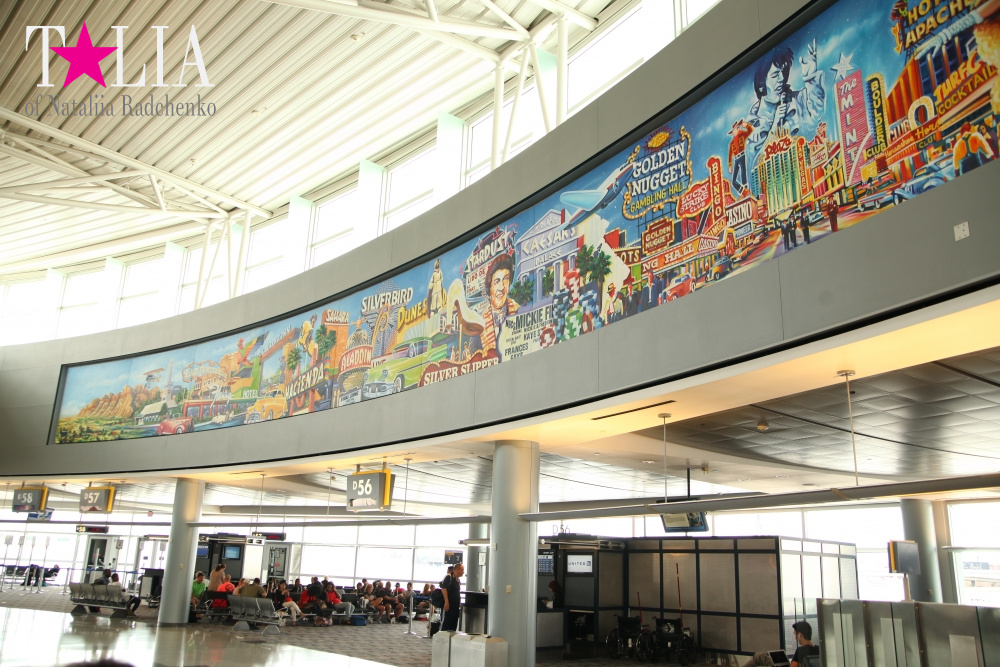 Аэропорт Лас Вегаса.