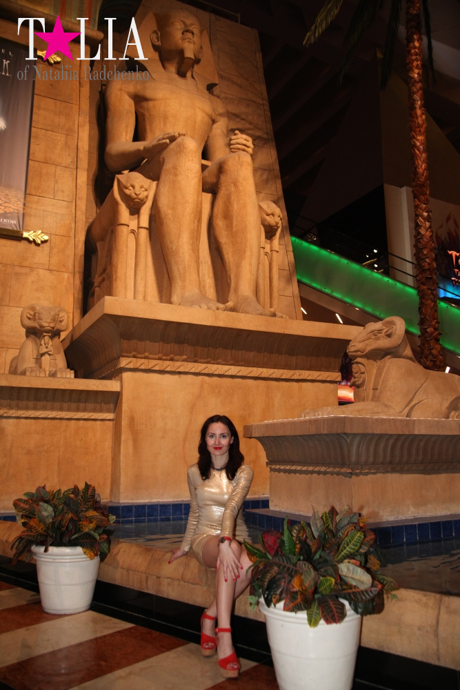 Казино в отеле Луксор в Лас Вегасе