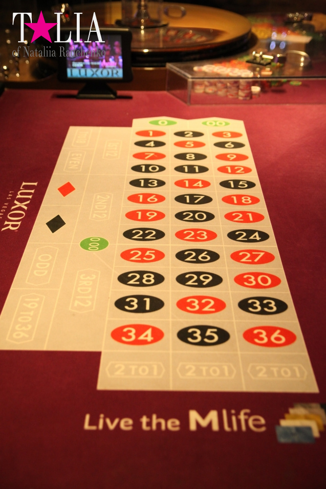 Казино в отеле Луксор в Лас Вегасе