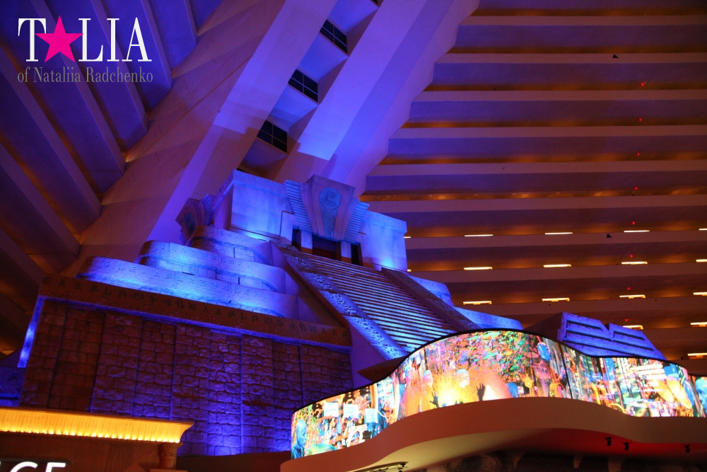 Пирамида в Лас Вегасе или отель Луксор, в котором мы останавливались