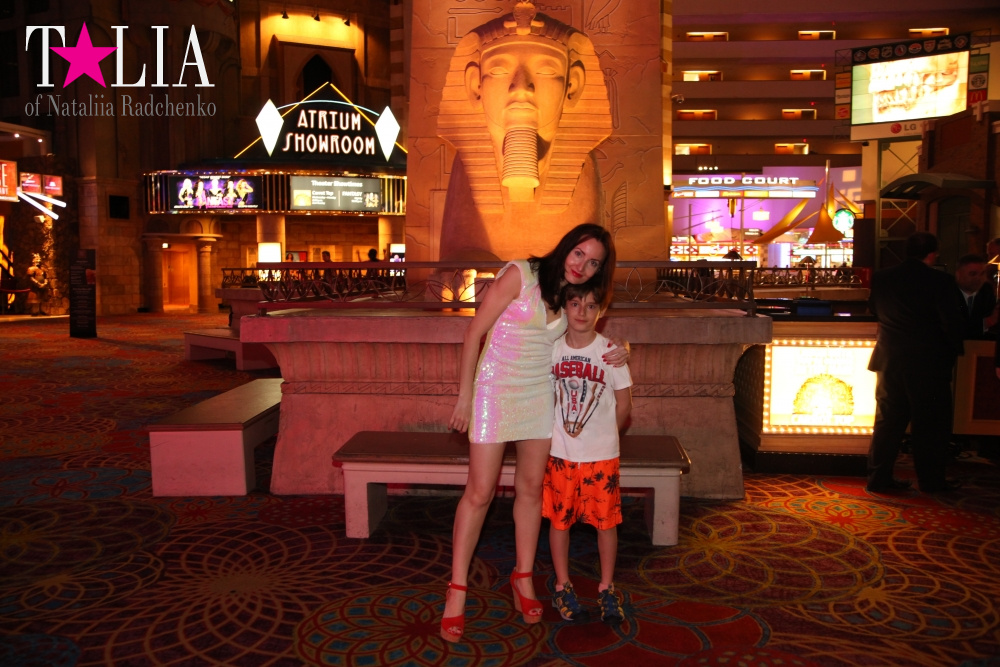 Казино в отеле Луксор в Лас Вегасе