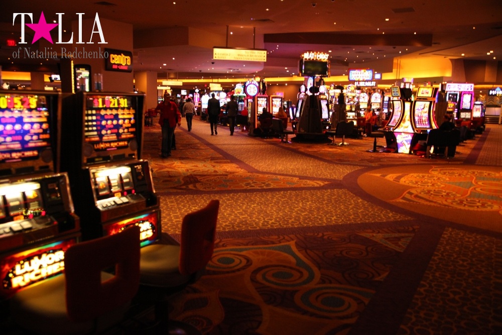 Казино в отеле Луксор в Лас Вегасе