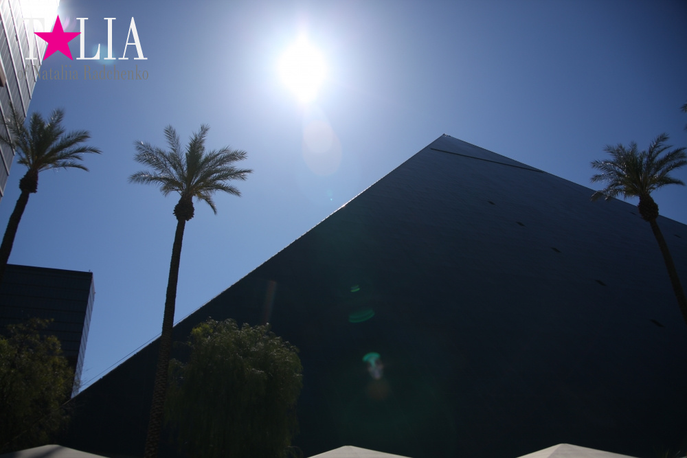 Бассейн в отеле Луксор в Лас Вегасе