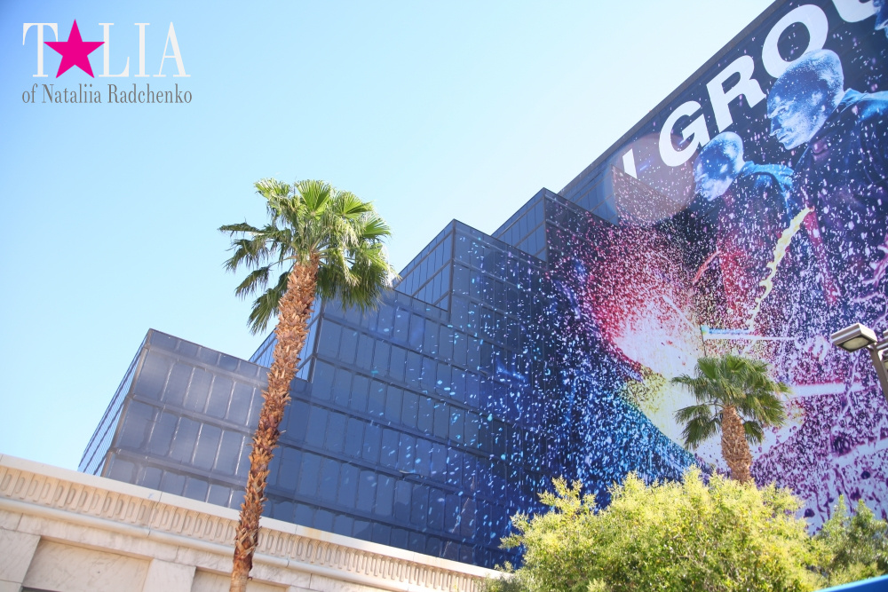 Бассейн в отеле Луксор в Лас Вегасе