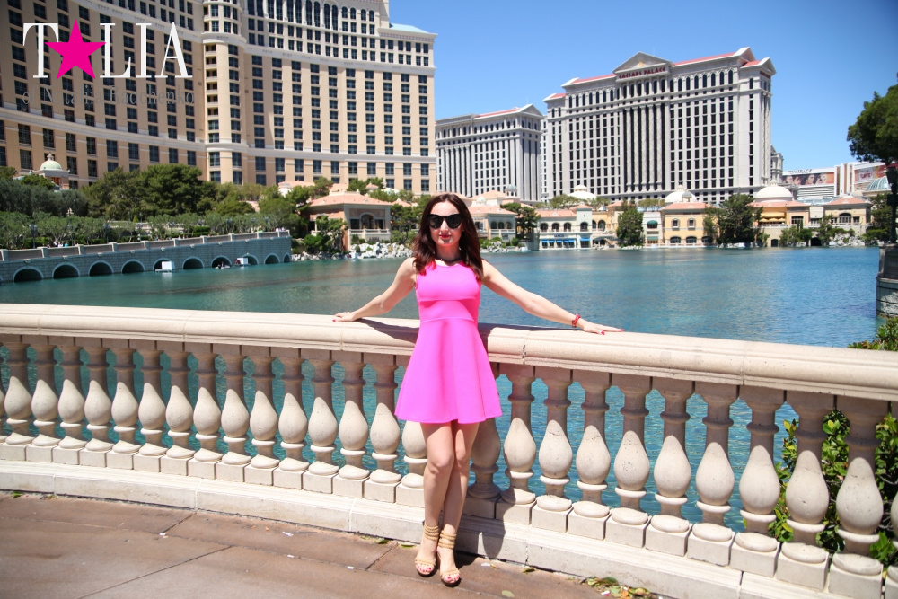 Танцующие Фонтаны Белладжио в Лас Вегасе, Невада, США