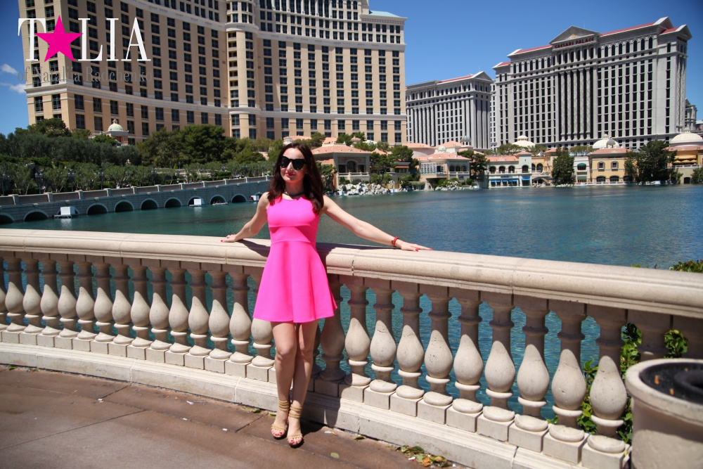 Танцующие Фонтаны Белладжио в Лас Вегасе, Невада, США