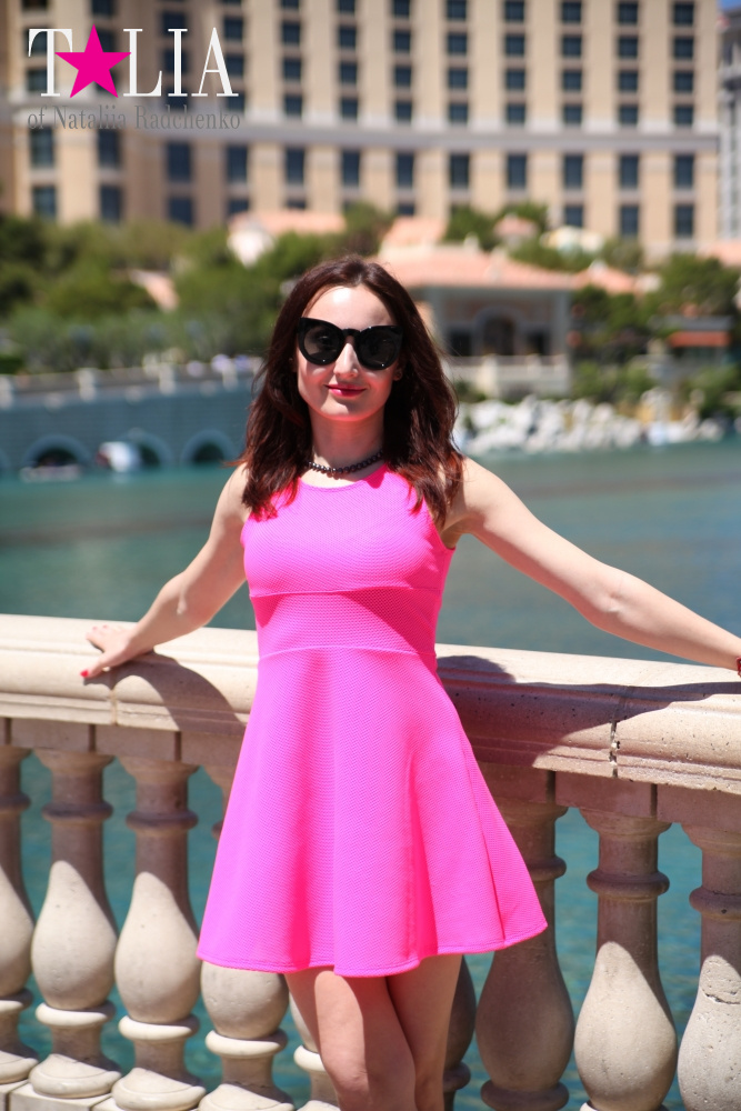 Танцующие Фонтаны Белладжио в Лас Вегасе, Невада, США