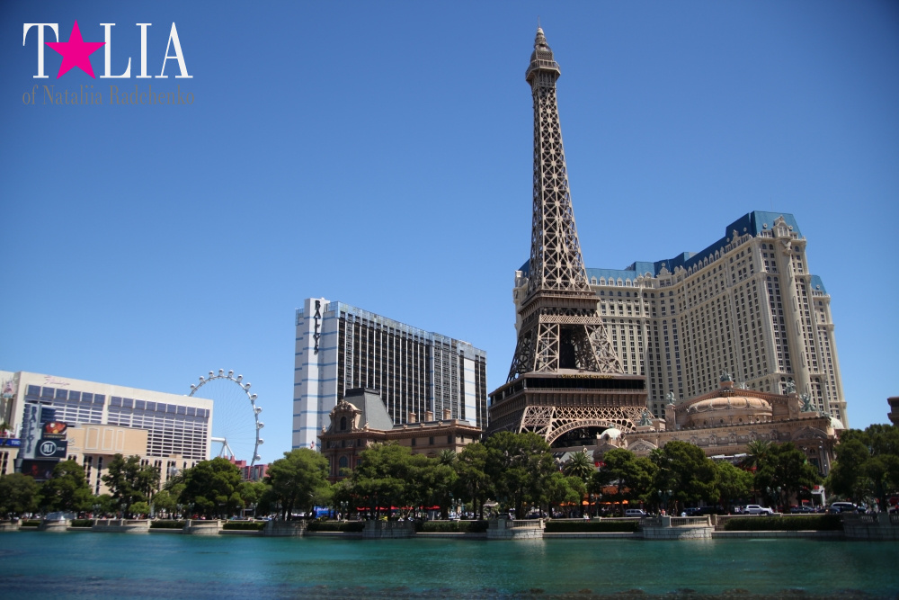 Танцующие Фонтаны Белладжио в Лас Вегасе, Невада, США