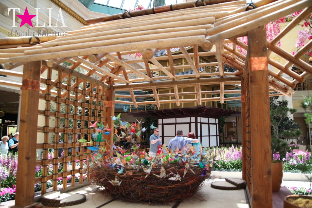 Ботанический сад в отеле Белладжио Лас Вегас, Невада, США