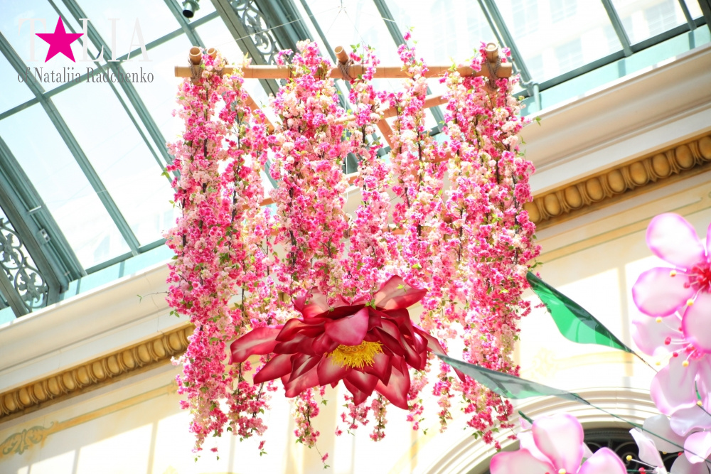 Ботанический сад в отеле Белладжио Лас Вегас, Невада, США