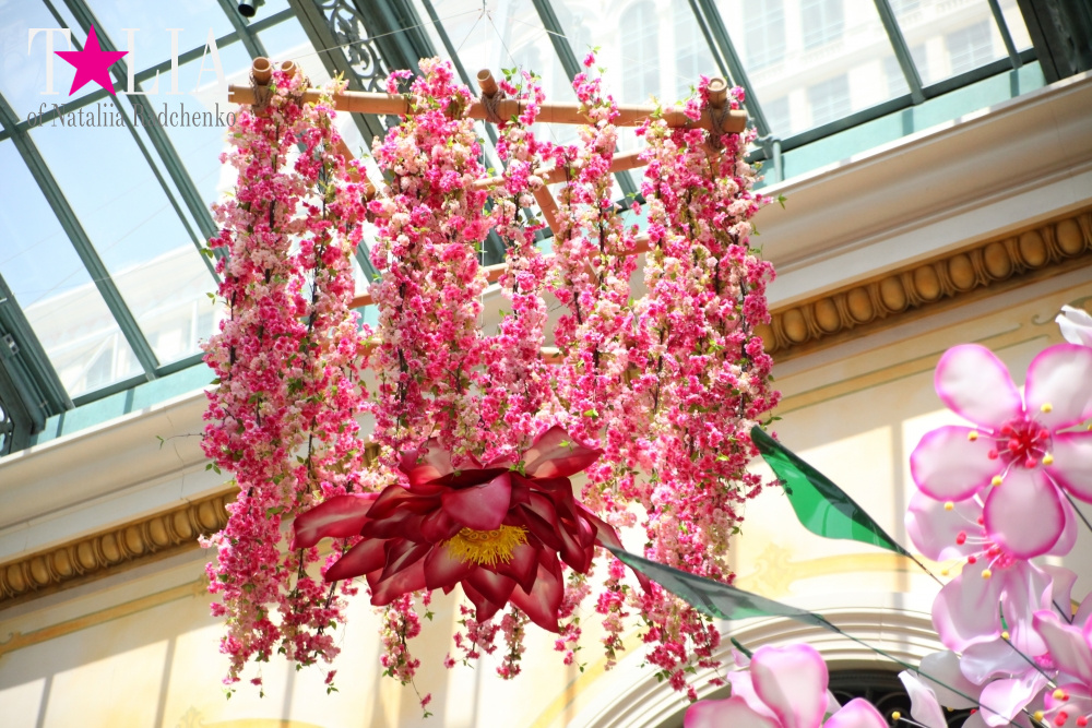 Ботанический сад в отеле Белладжио Лас Вегас, Невада, США