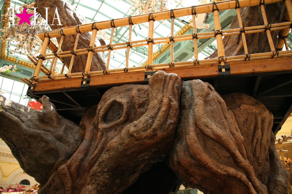 Ботанический сад в отеле Белладжио Лас Вегас, Невада, США