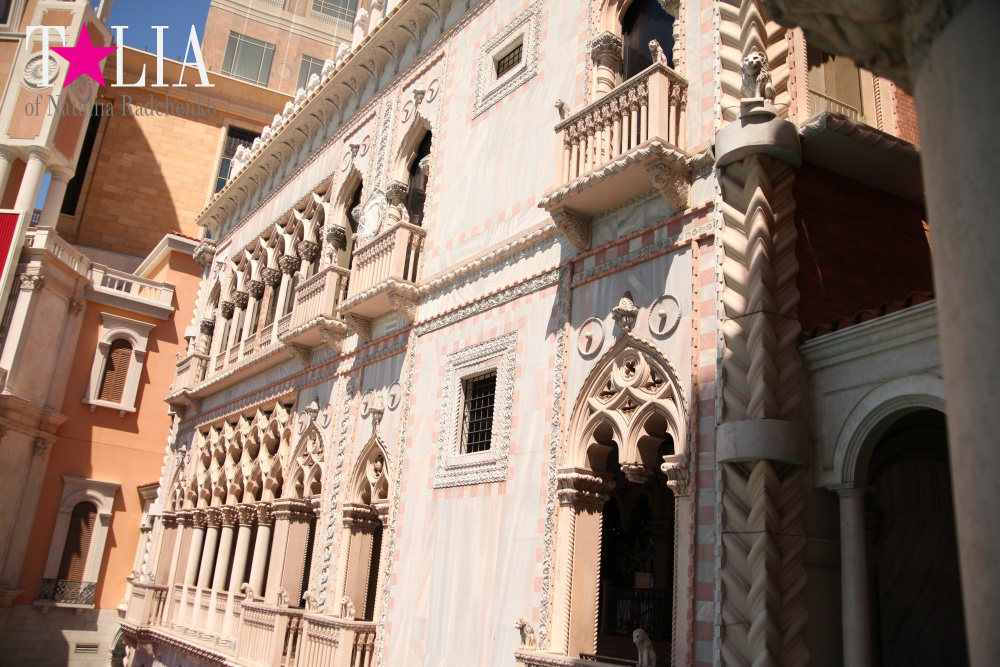 Венецианская площадь Сан-Марко в Лас Вегасе, Невада, США