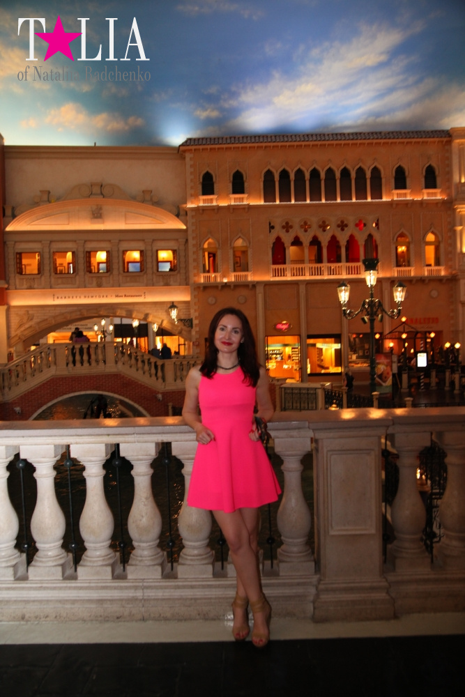 Каналы Венеции в отеле The Venetian в Лас Вегасе, Невада, США