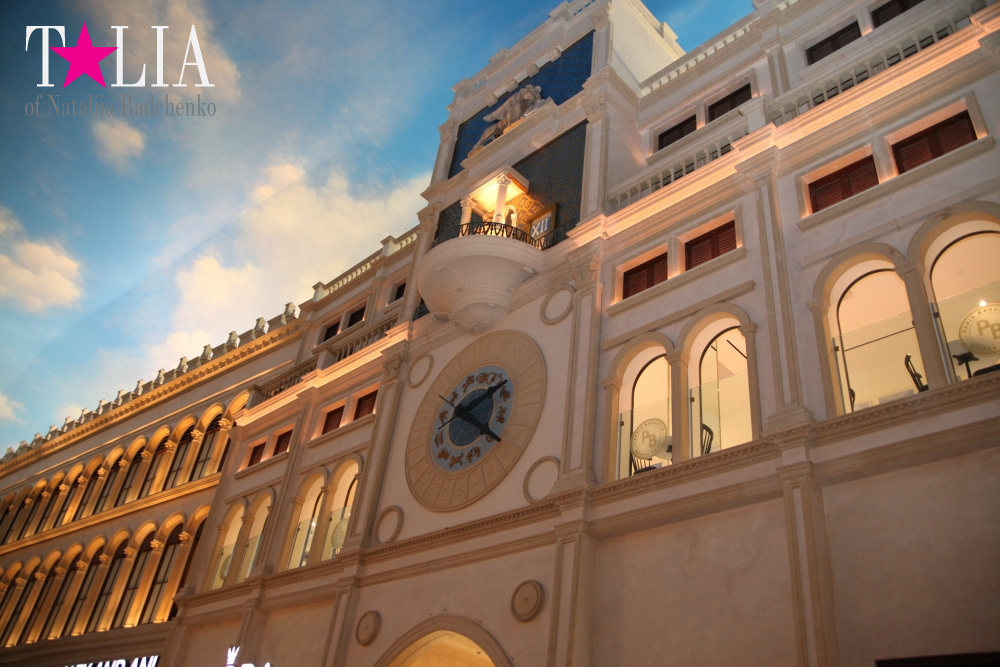 Каналы Венеции в отеле The Venetian в Лас Вегасе, Невада, США