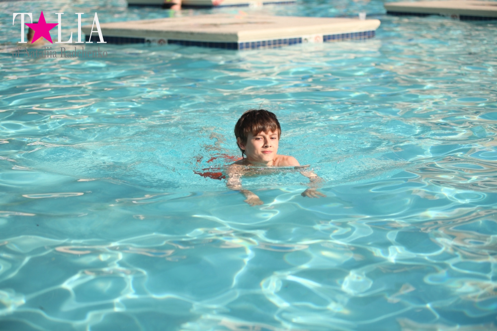 Бассейн в отеле Луксор в Лас Вегасе