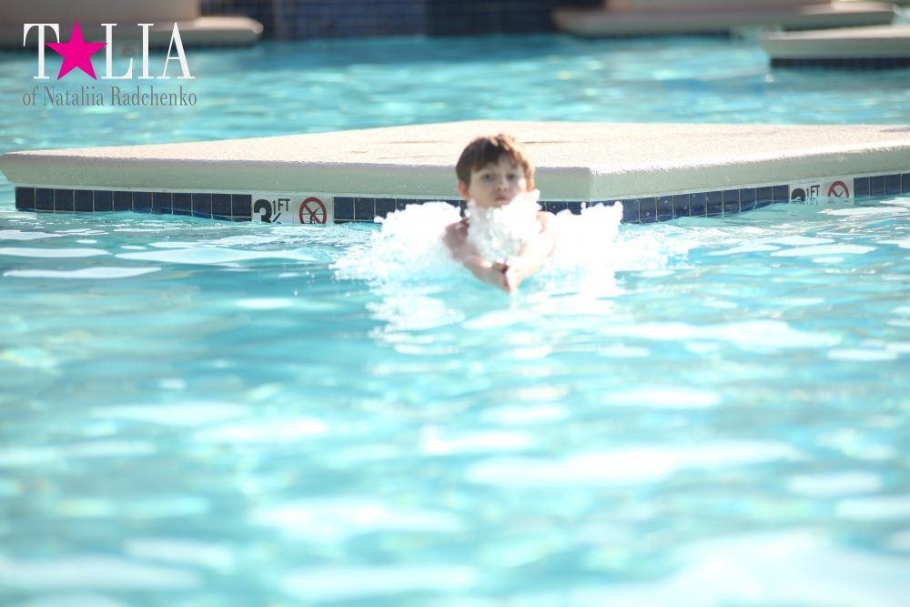 Бассейн в отеле Луксор в Лас Вегасе