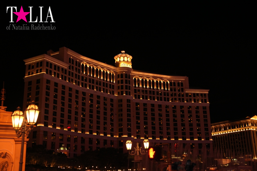 Танцующие Фонтаны Белладжио в Лас Вегасе, Невада, США