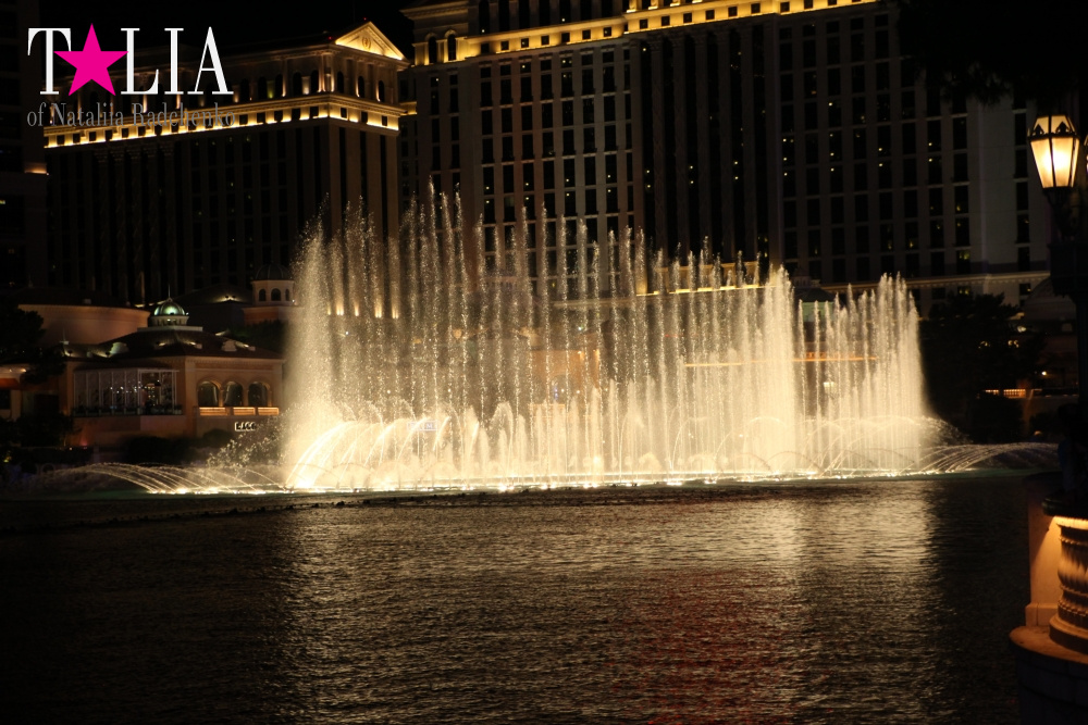 Танцующие Фонтаны Белладжио в Лас Вегасе, Невада, США
