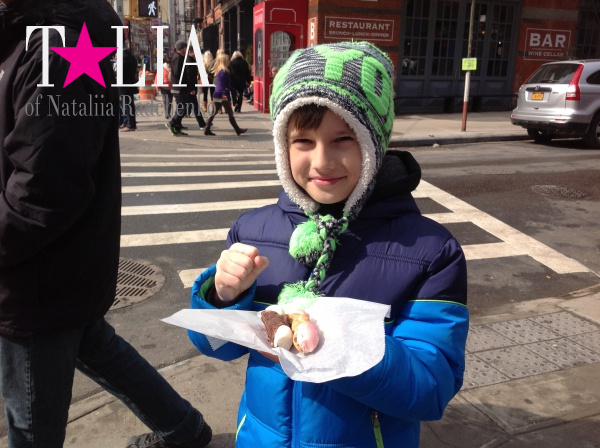 Мой сын и Маленькая Италия, Манхэттен, Нью-Йорк. (Little Italy)