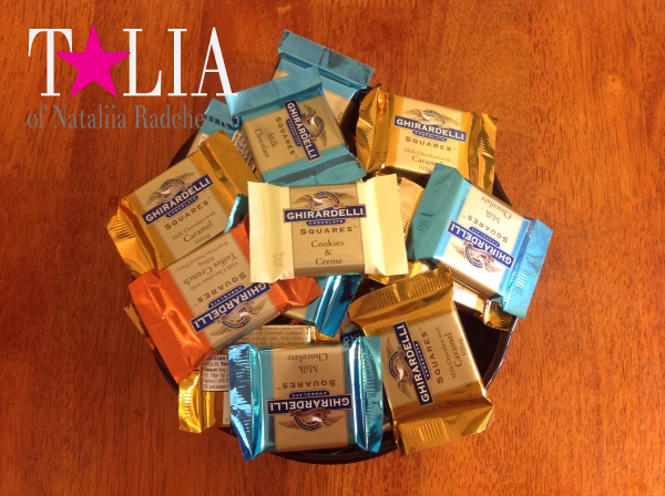 Американские шоколадные конфеты Джирарделли - конкурент Хершиса)))